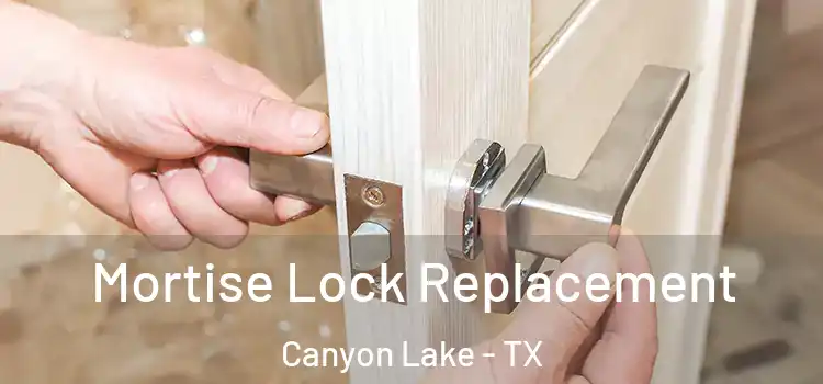 Mortise Lock Replacement Canyon Lake - TX